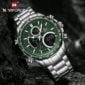 Men Naviforce NF 9182 Silver & Green