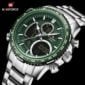 Men Naviforce NF 9182 Silver & Green