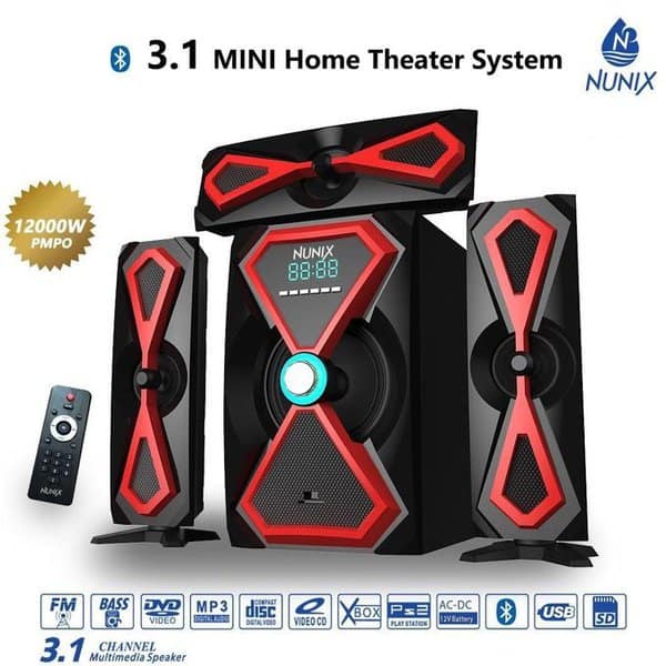 Nunix A17 3.1 CH Home Theatre Speaker System