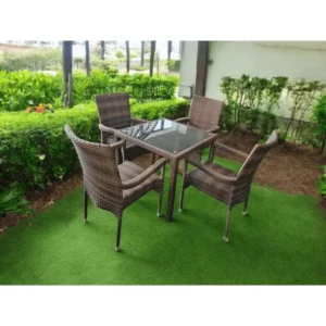 Pavio Outdoor Dining Table + 4 Chairs