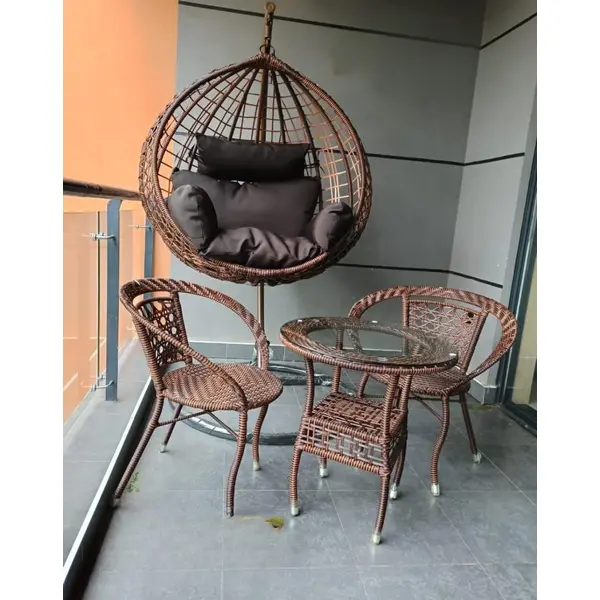 Balcony Rattan Set