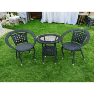 Balcony Swing Table + 2 Chairs