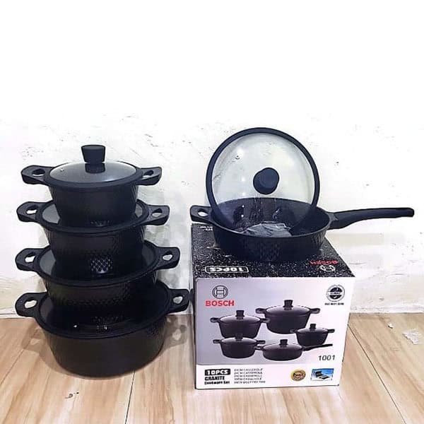 Silicone Bosch 11 Pcs Cookware Set