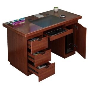 Office Desk With Lockable Drawers
