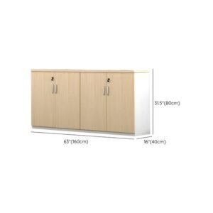 Lockable 4-Door Home Office Storage Credenza Kenya