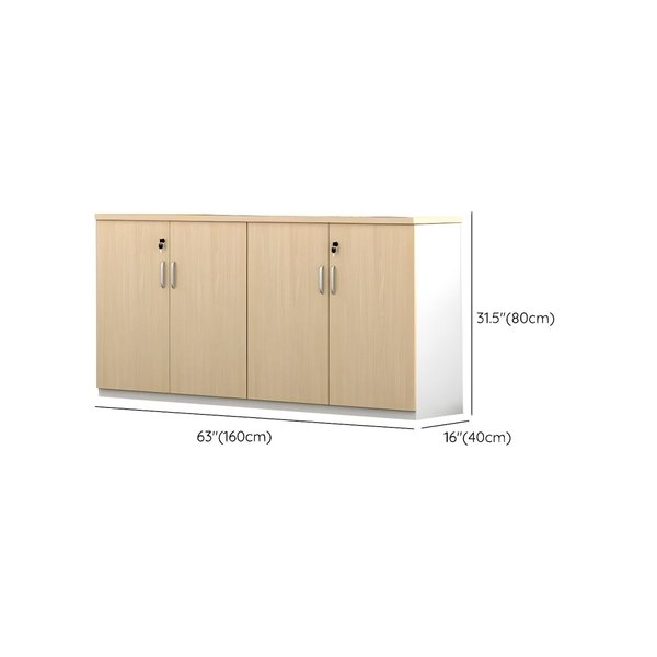 Lockable 4-Door Home Office Storage Credenza Kenya