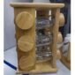 12pcs Bamboo Spice Rack