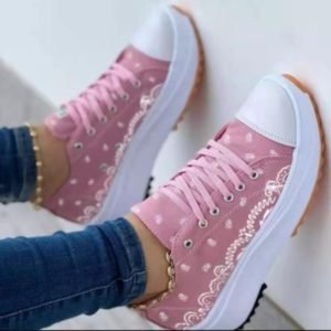 Brand New Pink Fashion Sneakers for Women.