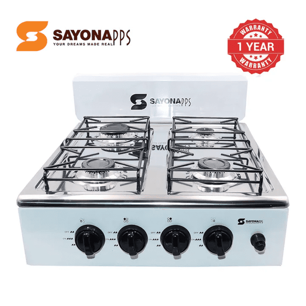 Sayona four burner standing cooker