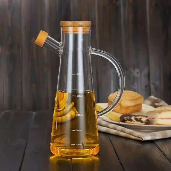 Clear Oil Jar