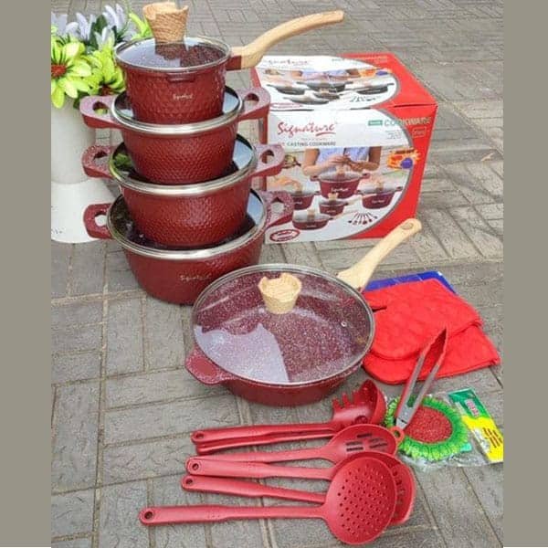 21pcs Signature Cookware Set