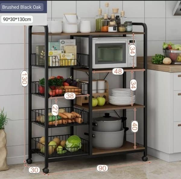 Multifunctional Strong metallic Kitchen rack