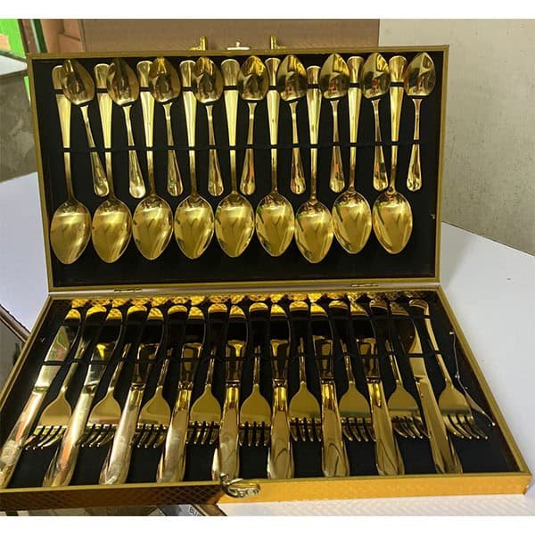 36 Pieces Briefcase Cutlery Set