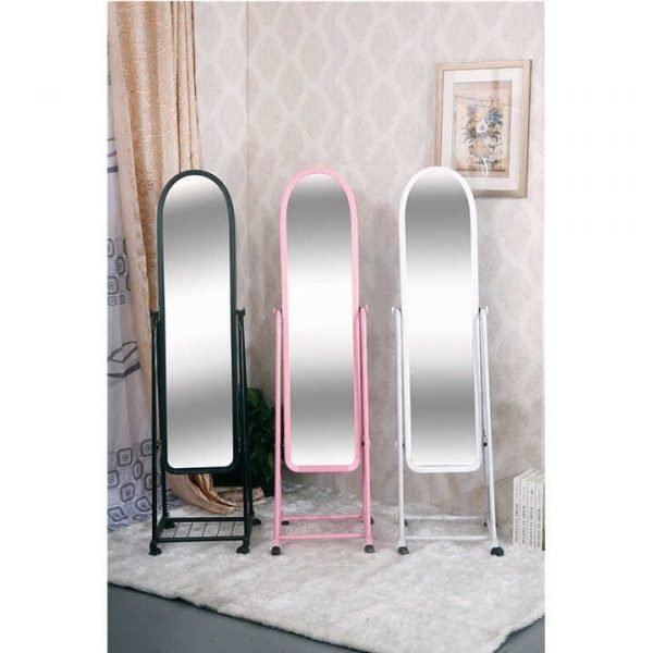 Standalone Dressing Mirror With Wheels