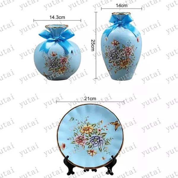 3pcs American style creative indoor pottery flower vase in nairobi