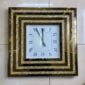 Gold Crystal Mirrored Decorative Wall Clock