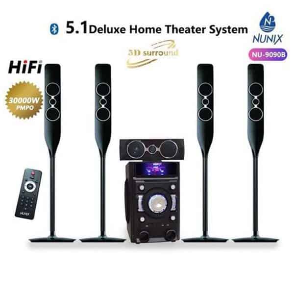 6.1 Deluxe Home Theater System Nunix