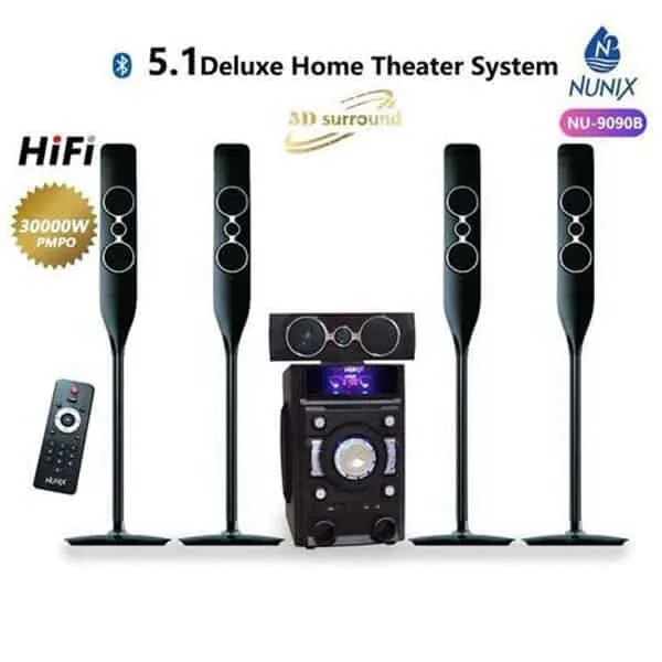6.1 Deluxe Home Theater System Nunix