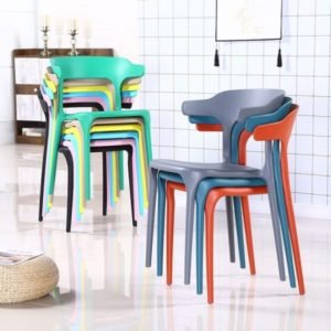 Curved Plastic Chairs