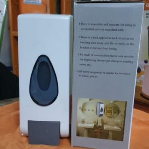 Manual soap/sanitizer dispenser