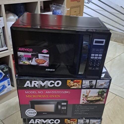 ARMCO 20-LTR Digital Microwave Oven Solo, 700W AM-DS2033(BK)-Black