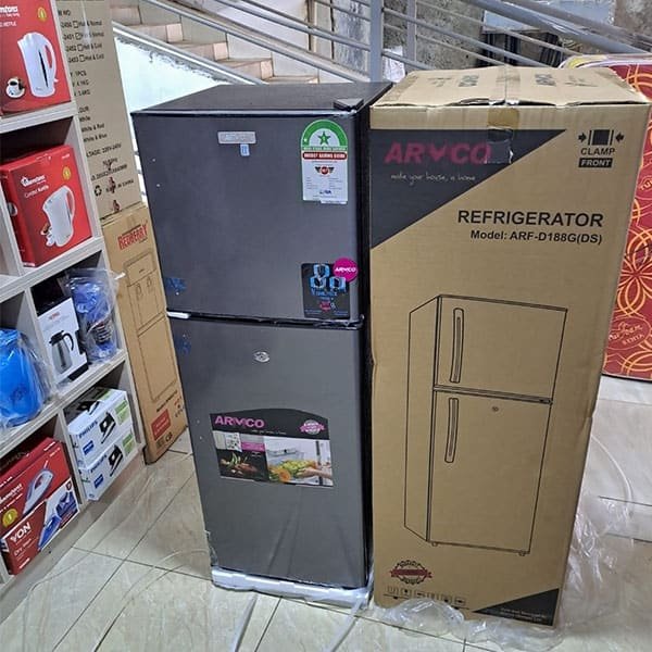 ARMCO Double door- 128L Direct Cool Refrigerator