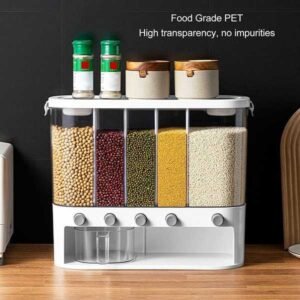 Acrylic Rice & Cereal Dispenser 10L