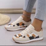 Animal Print Ladies Sneakers