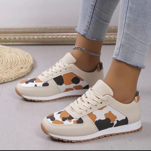 Animal Print Ladies Sneakers