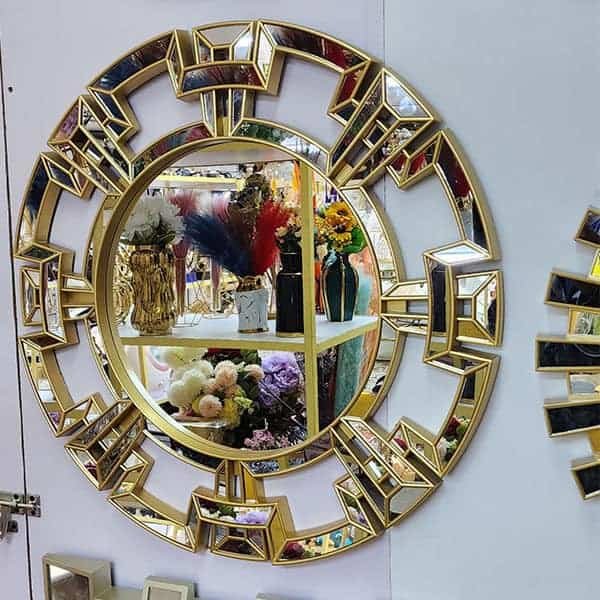 Antique Round Decorative Wall Mirror