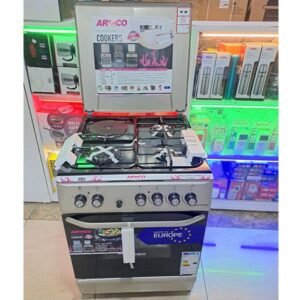 Armco 60x60cm Standing Cooker 3gas +1 Electric Hotplate
