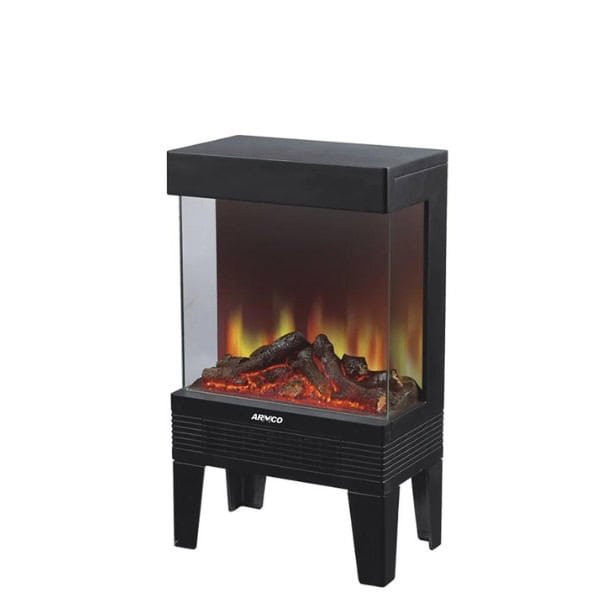 Armco Floor Type Fireplace Heater With Fan