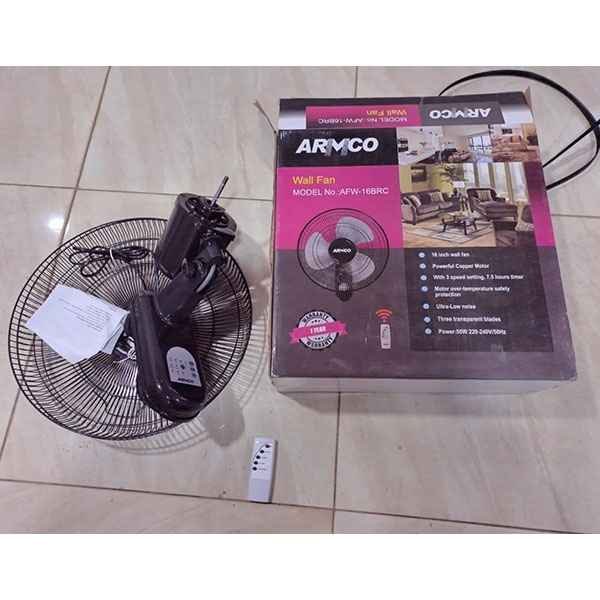 Armco AFW-16BRC 16″ Round Base Wall Fan