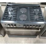 BJS SILVER 60x90 4+2 Hot Plate Gas Cooker, w/ Turbo Fan, Oven 90L Capacity