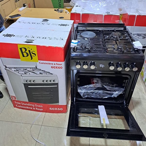 Bjs Standing Cooker 60x60 Cm 3+1 Electric Oven
