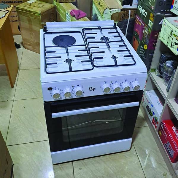 Bjs Standing Cooker 60x60 Cm 3+1 Electric Oven