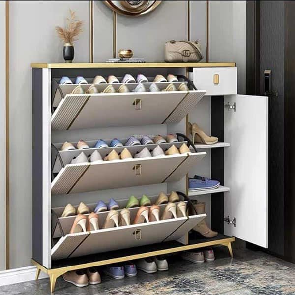 Bucket Flip Shoe Rack