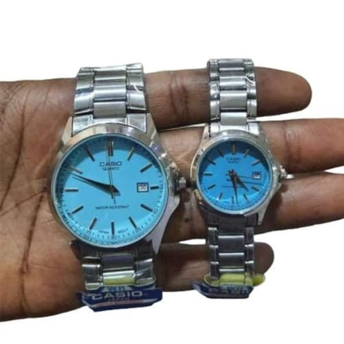 Casio couple 2025 watch set