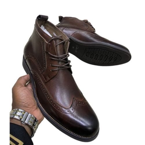 Clarks brown 2024 oxford shoes