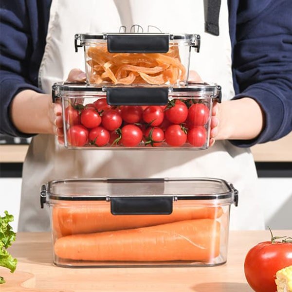 Clear Acrylic Food Storage Containers