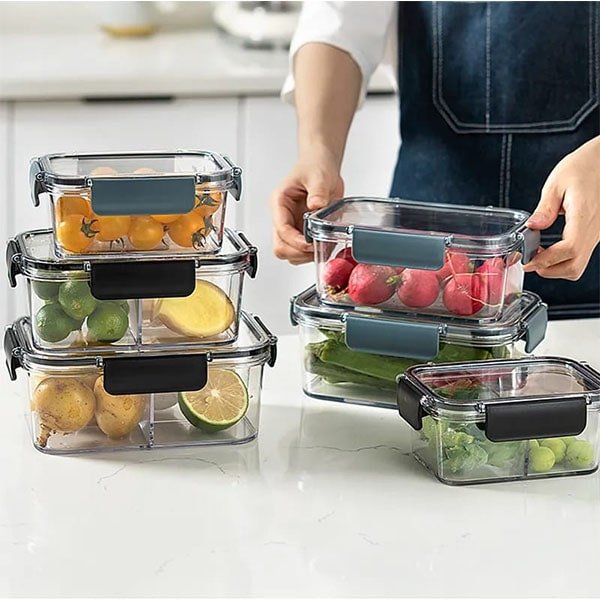 Clear Acrylic Food Storage Containers 7-min
