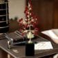 Crystal Red Grape Tree Decor