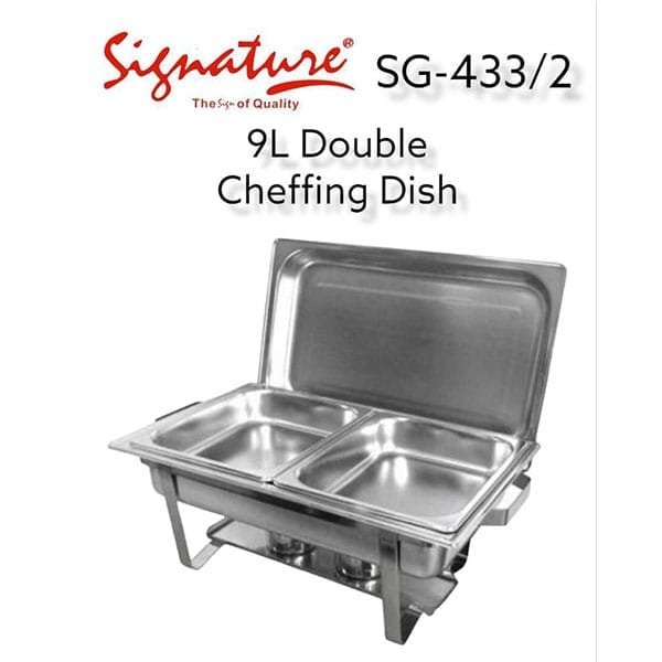 Double Chaffing Dishes