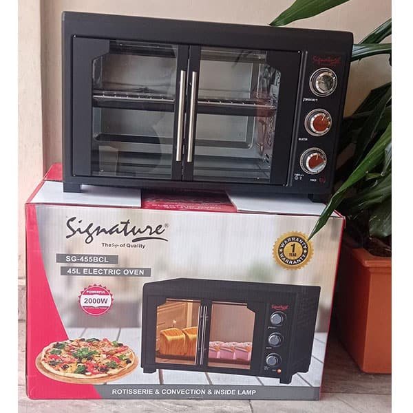 Double door electric oven 1