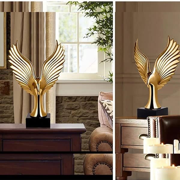 Eagle Wing Abstract Sculpture Decoration