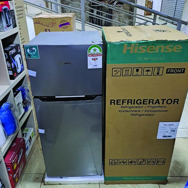 Hisense 120L Double Door Refrigerator