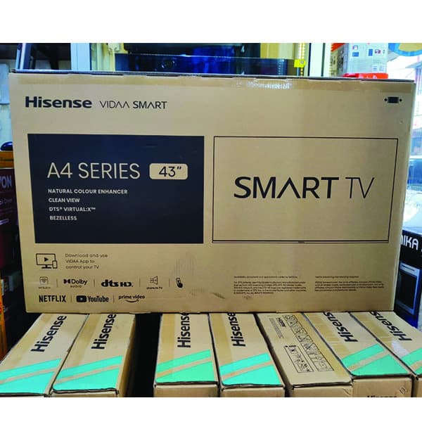 Hisense 43" Smart Frameless VIDAA A4