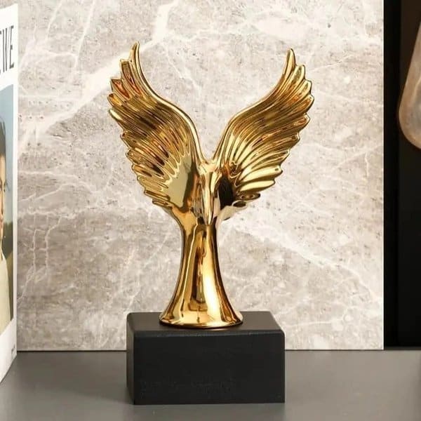 Eagle Wing Abstract Sculpture Decoration