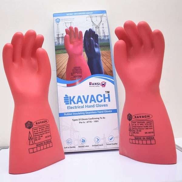 Kavach Electrical Gloves 11KV