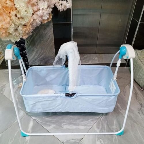 Kids Swing Bed With Bluetooth 3 Timer